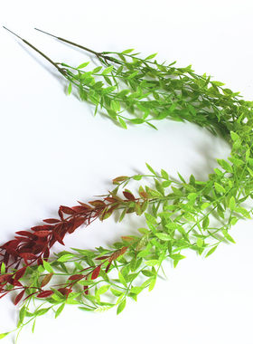 仿真柳条花环假花藤条吊顶装饰