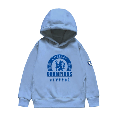 切尔西夺冠足球迷连帽卫衣