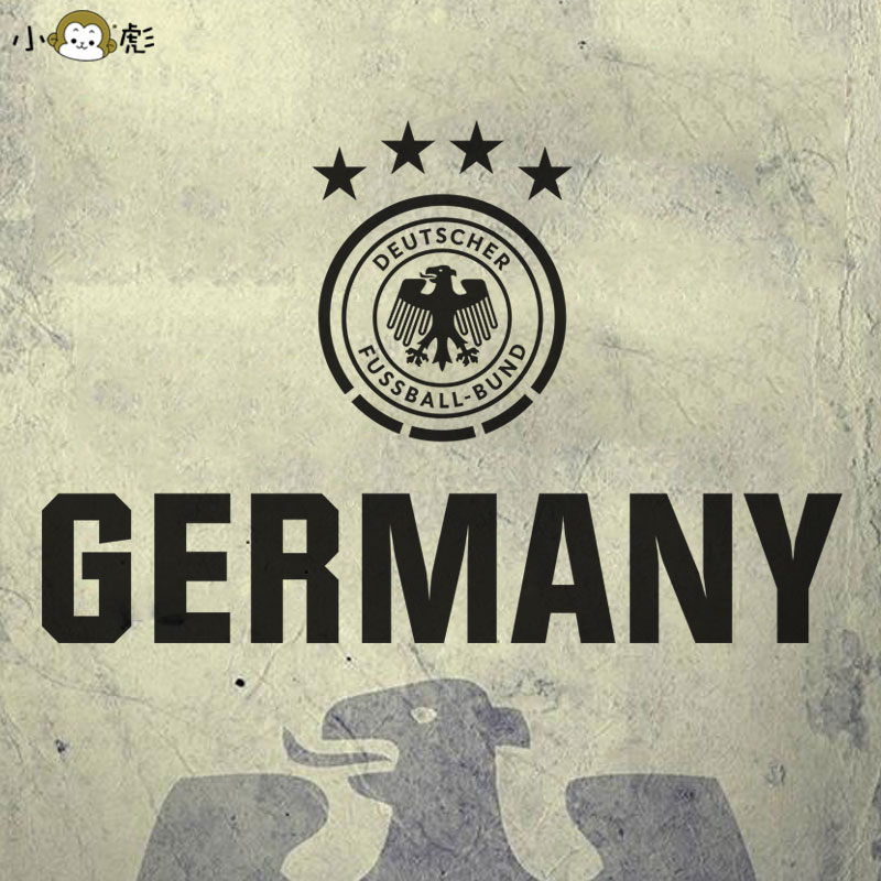 德国国家队足球迷儿童装连帽卫衣