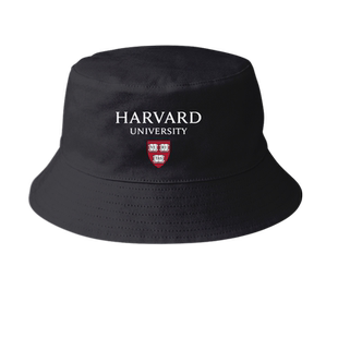 哈佛大学牛津密歇根剑桥大学学院风渔夫帽男女儿童学生防晒盆帽子