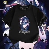 Knight游戏短袖 t恤衫 男女儿童装 空洞骑士Hollow 学生纯棉半袖 衣服