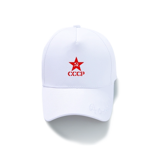 CCCP前苏联共产主义社会党苏维埃鸭舌帽男女儿童学生防晒棒球帽子
