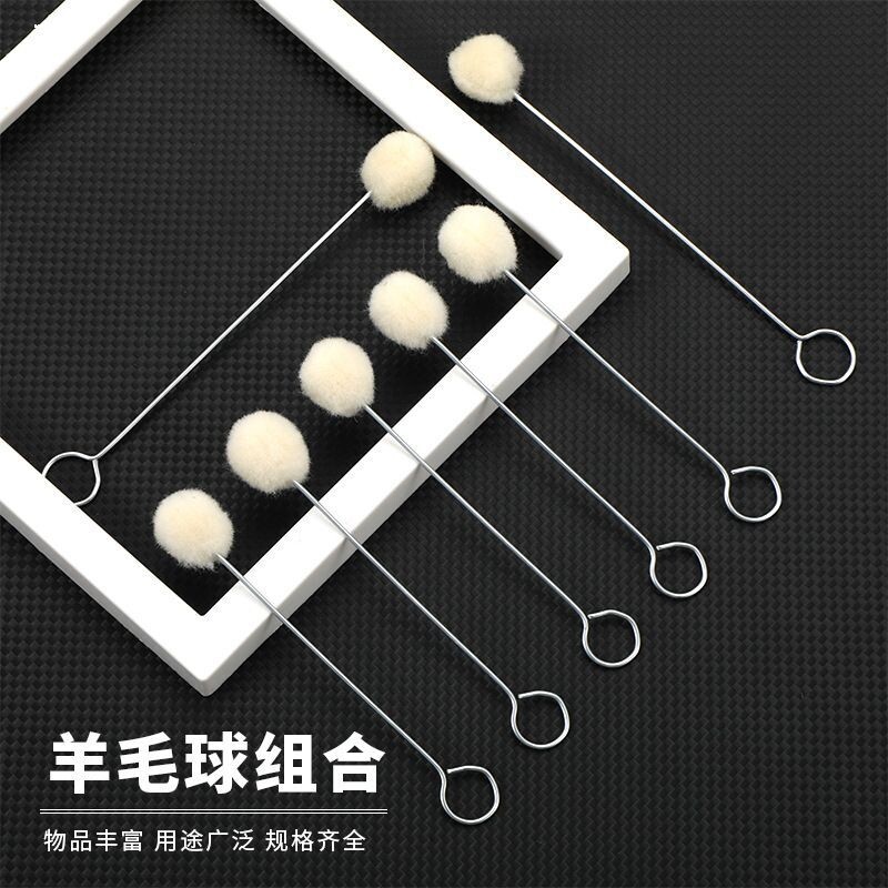 手工DIY皮具 酒精染料油性染料羊毛刷 上色均匀 吸水饱满 液体刷