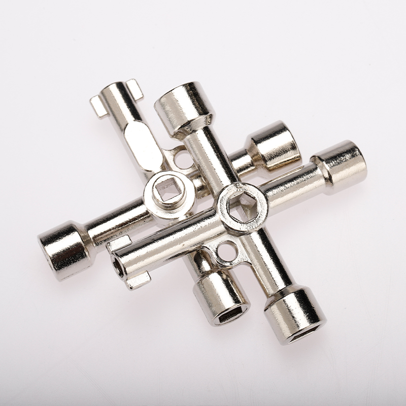 MS705钥匙 专用火车三角钥匙多功能水表箱配电柜MS830弹子钥匙