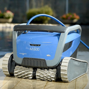 海豚M600游泳池全自动吸污机池底清洁机器人爬墙水下吸尘器水龟