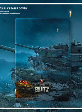 适用ipad保护套mini6个性air5苹果2022坦克世界pro11创意平板10.5笔槽ipad98新款10.2寸外壳air4三折9.7迷你6