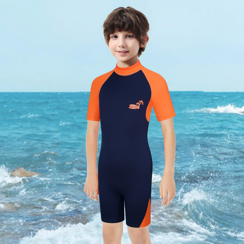 加厚儿童潜水服连体潜水衣
