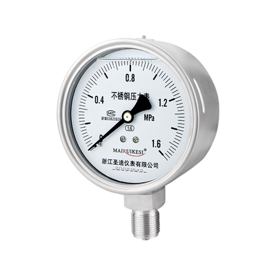 不锈钢耐震yn100bf真空压力表