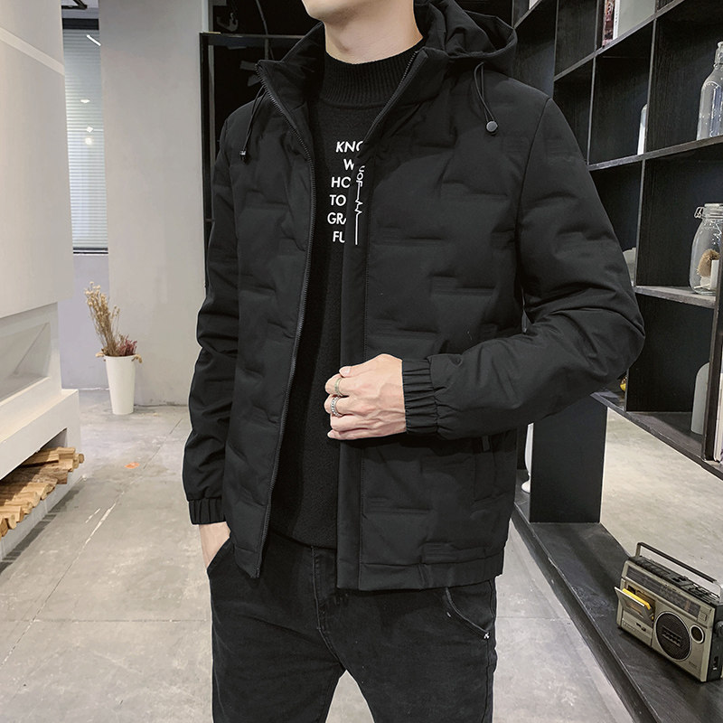 大码M-8XL加肥加大胖子加厚休闲连帽羽绒服YR9802-P110大码,男装羽绒服,星座209