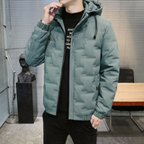 大码M-8XL加肥加大胖子加厚休闲连帽羽绒服YR9802-P110大码，男装羽绒服，星座209