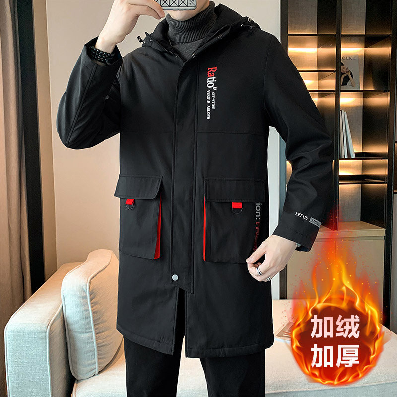 冬款中长款M-8XL胖子休闲加绒加厚男宽松夹克男JK8226加绒-P100,男装夹克,星座209