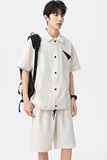 胖男生M-8XL大码男士短袖套装休闲运动两件套TZ35055-P57控88，男装T恤，星座209