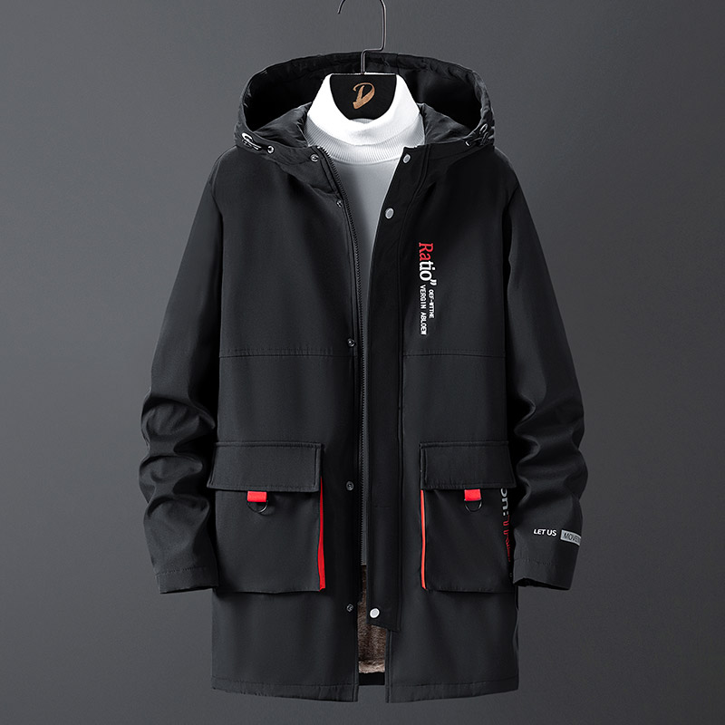 冬款中长款M-8XL胖子休闲加绒加厚男宽松夹克男JK8226加绒-P100,男装夹克,星座209