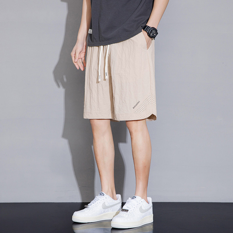 夏季M-8XL大码胖男生宽松五分裤 休闲运动短裤男 K37-P30 控39图片