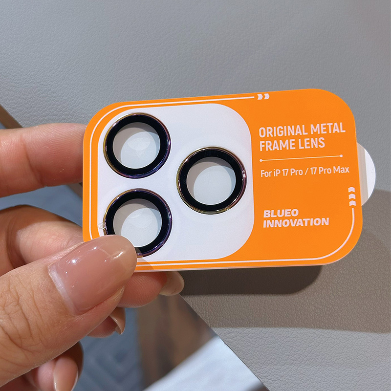 苹果17高清高透原色防摔镜头膜
