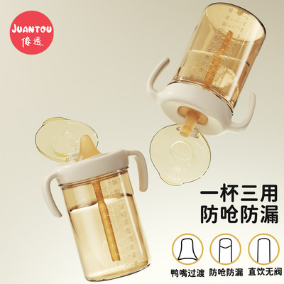 儿童防摔便携大容量直饮杯