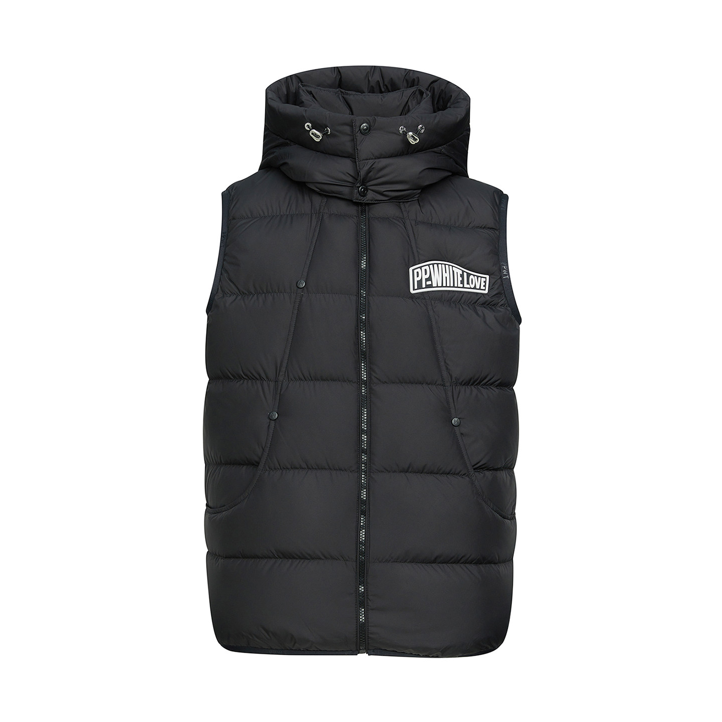 PP轻奢潮牌男装普莱克翡丽冬季新款黑色高级时尚时尚男士羽绒马甲,男装,羽绒马甲,淘宝优惠券,粉丝福利购,淘宝优惠卷