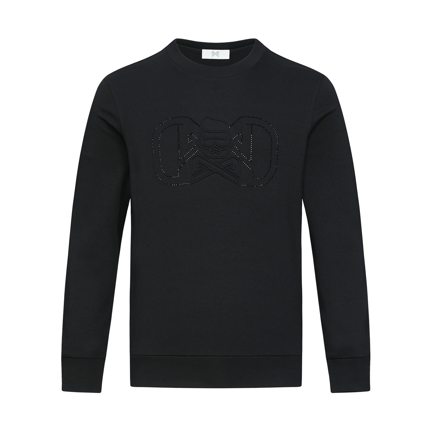 PP轻奢品牌pleikpholppe普莱克翡丽秋季新款时尚休闲纯色圆领卫衣