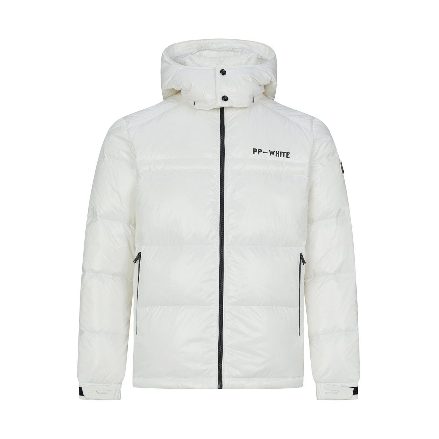 PP轻奢潮牌普莱克翡丽男装冬季新款高级时尚保暖白色潮流羽绒服男