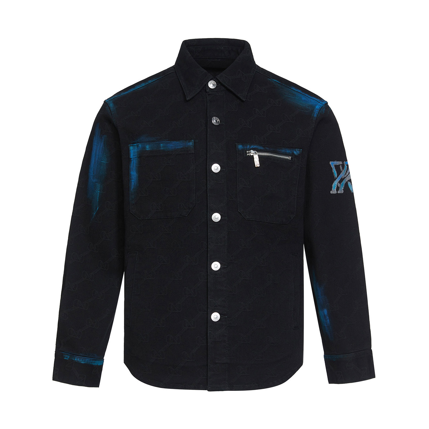 PP轻奢潮牌男装pleikpholppe春季新款时尚高级潮流牛仔外套男,男装,牛仔外套,淘宝优惠券,粉丝福利购,淘宝优惠卷