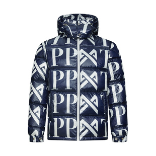 PP轻奢潮牌pleikpholppe25冬季 舒适保暖鸭绒羽绒服上衣潮男 新款