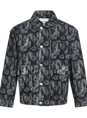 PP轻奢潮牌pleikpholppe2025秋季新款时尚高级潮流牛仔外套男