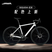 JAVA佳沃砾石公路自行车全地形越野瓜车油压碟刹燕把SEQUOIA红衫