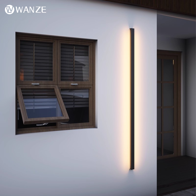 户外极简壁灯长条形阳台现代防水洗墙灯室外别墅庭院外墙线条灯,家装灯饰光源,户外壁灯,淘宝优惠券,粉丝福利购,淘宝优惠卷