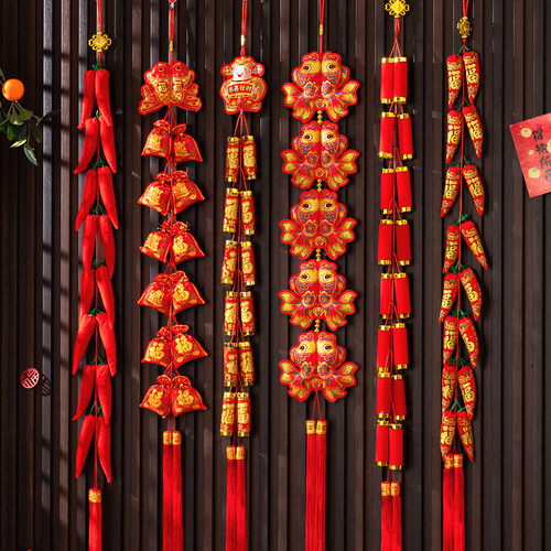 【秦汉唐】新年马年装饰挂件串