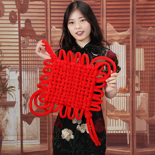 元旦儿童舞蹈中国结福成人表演