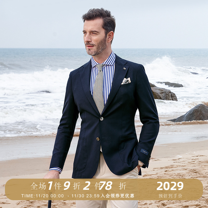 春季休闲西服男士外套