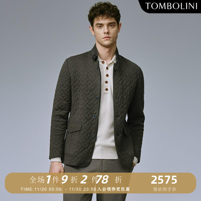 TOMBOLINI棉感针织夹克西装