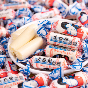 夏目友人 大白兔原味奶糖果过新年零食软糖休闲童年食品喜糖