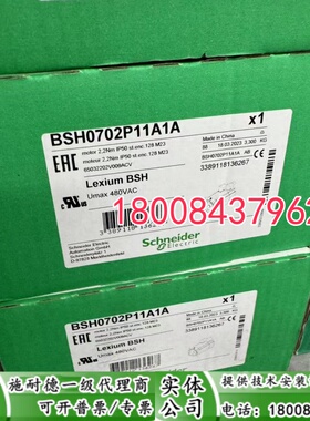 BSH0702P11A1A施耐德全新原装伺服电机现货BSH0702P11A2A