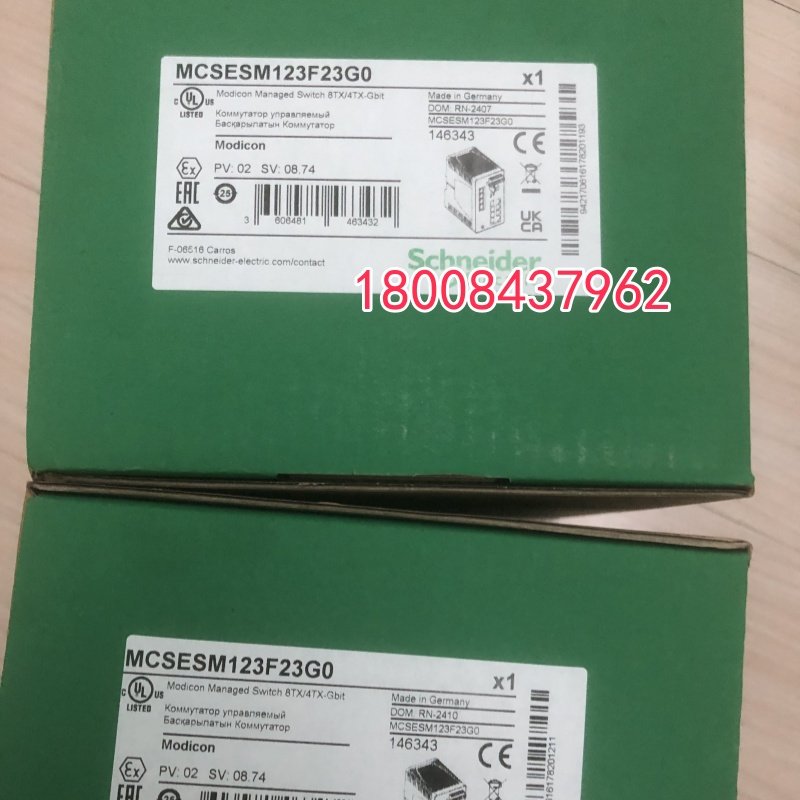 MCSESM123F23G0施耐德全新原装交换机MCSESM123F23G0现货