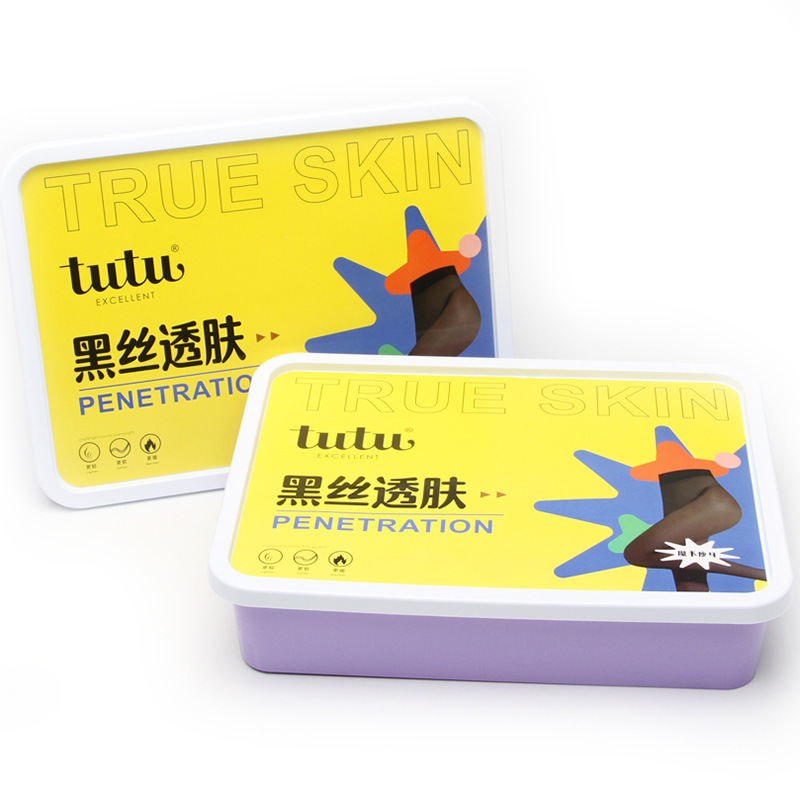 秋冬加厚透肤黑连裤袜女踩脚