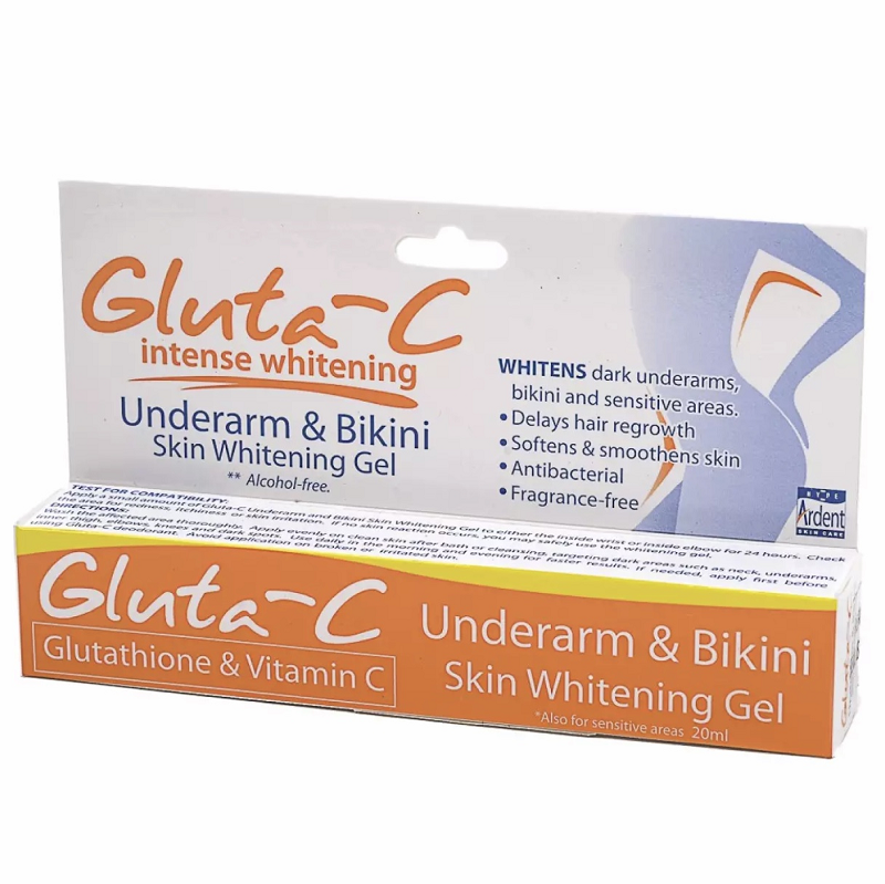 菲律宾gluta-c underarm bikini skin whitening gel凝胶20ml