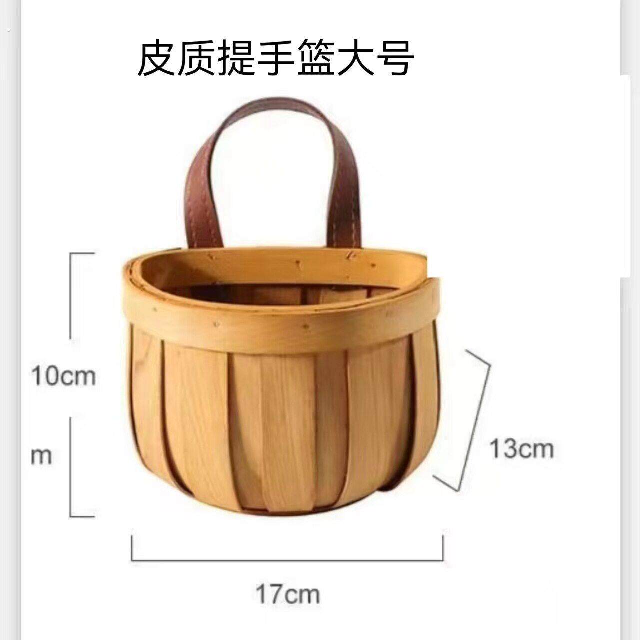 姜蒜收纳筐盒篮编织小竹篮厨房放葱姜蒜头竹编壁挂篮子生姜大蒜