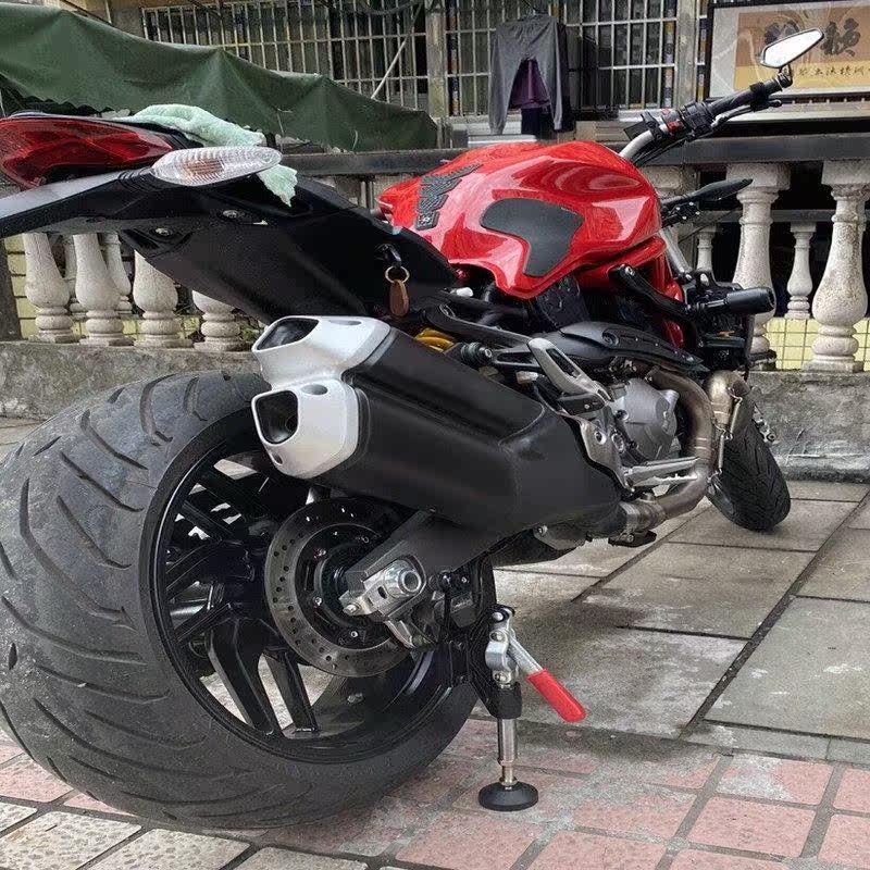 (摩托车起车架摩托车便携起车架单摇臂起车架折叠起车架重机通用