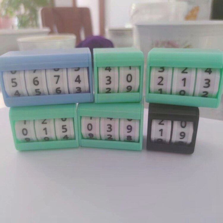 桌游计数轮计分器号码牌生命经验法力计数器颜色跑团数字牌手动