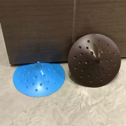 新款圆形门塞防风门挡真空吸盘式门卡360度创意吸附门档