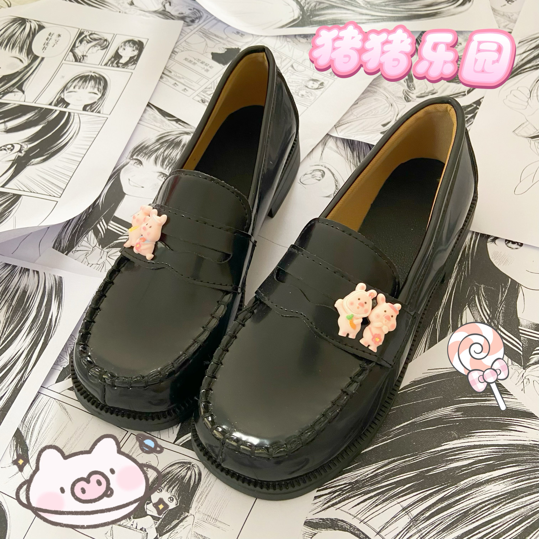 【猪猪乐园】月之始原创JK洛丽塔jk制服鞋正统日系学院风校供女鞋