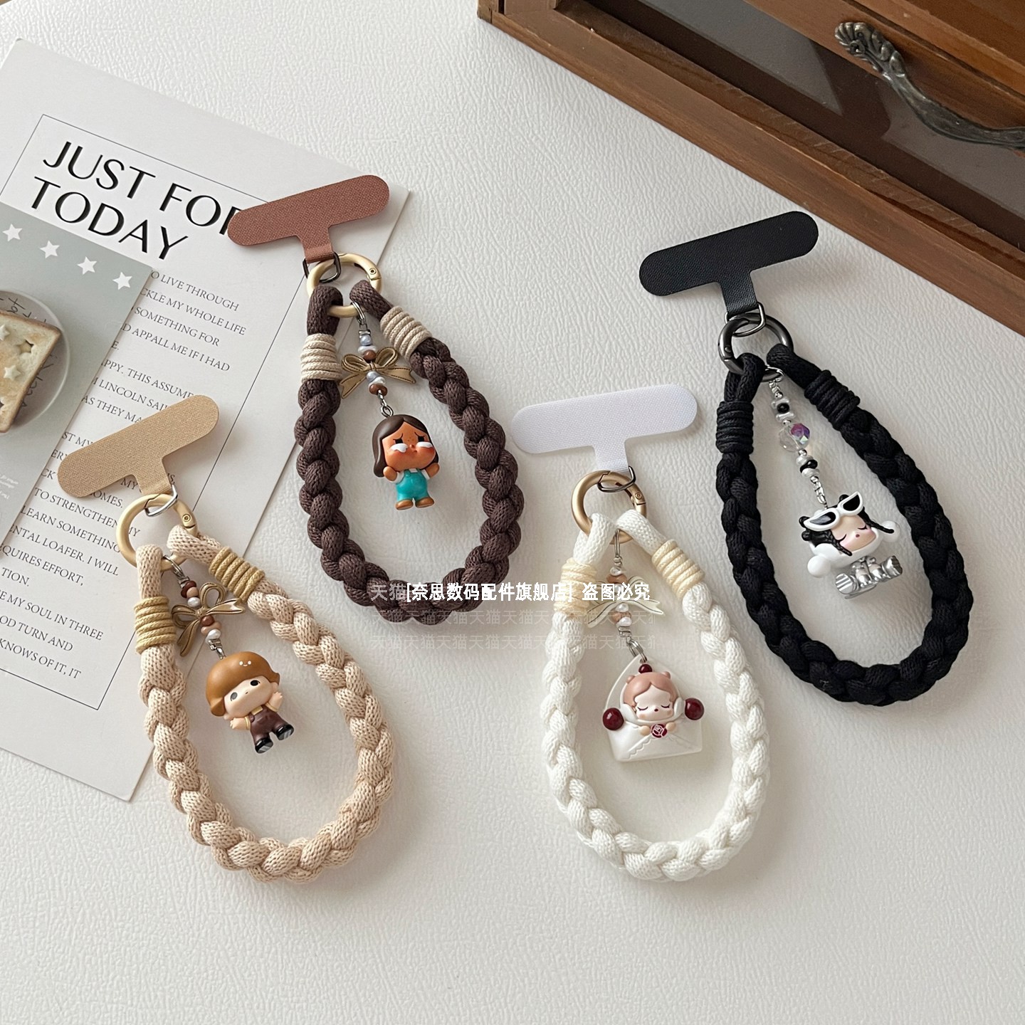 正版泡泡玛特萌粒公仔手绳