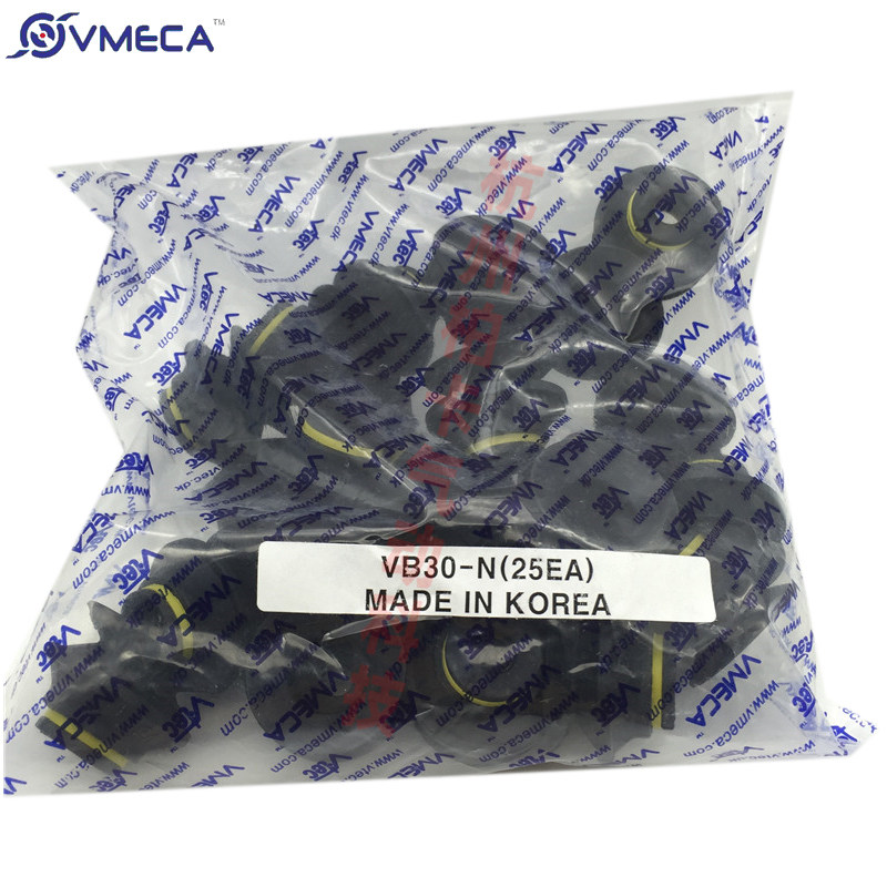 原装韩国Vmeca/Vtec真空吸盘VB30-N丁腈橡胶波纹小吸嘴机械手配件