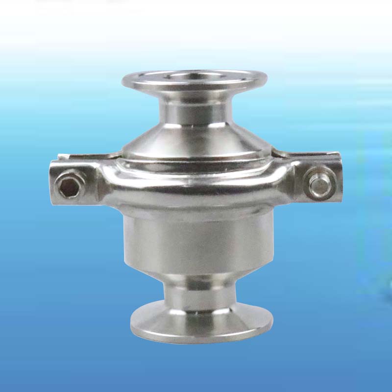 304不锈钢快装止回阀单流阀单向阀逆向阀卫生级直通式卡盘逆止阀