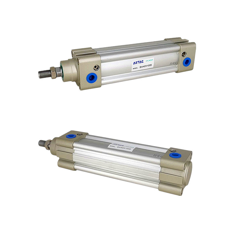 亚德客标准气缸SAI/SI32/40/50/63/80/100X25X50X75X125X150X200S