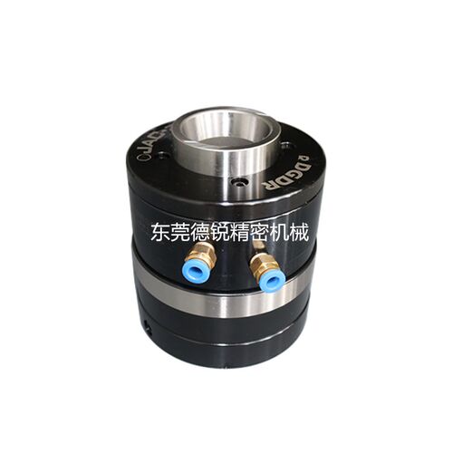 气动卡盘德锐JAC-30-D回转式小型气动夹头适合自动化改装车床磨床