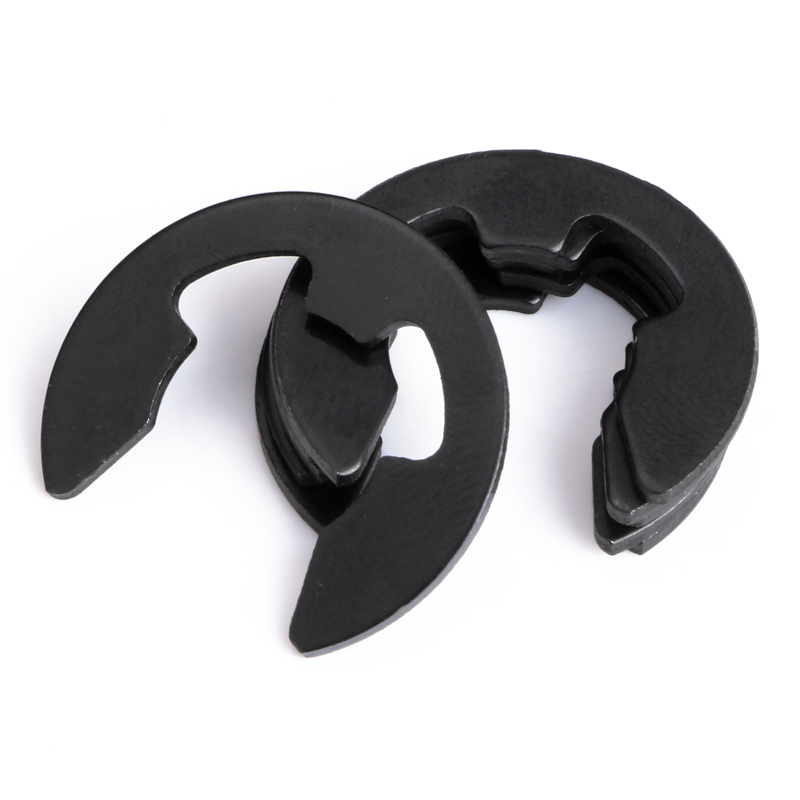 304不锈钢卡簧e型开口挡圈卡扣卡环垫片1.5-2-3-4-5-6-7-8-9-15mm