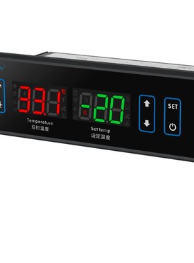 EW-T205L触控温度控制器 展示冷柜I温控器 风幕柜点菜柜温控器
