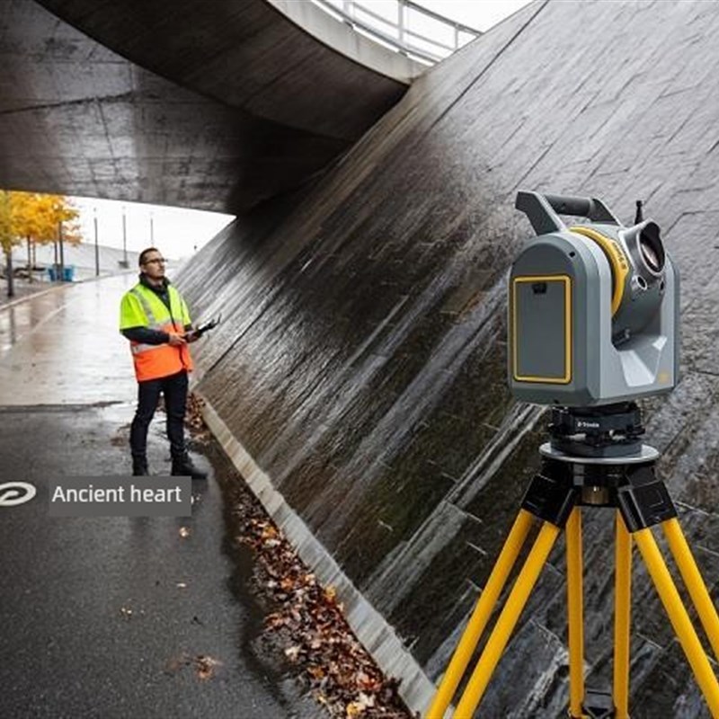 Trimble SX12 全站型 三维激光扫描仪 测绘体积测量BIM扫描